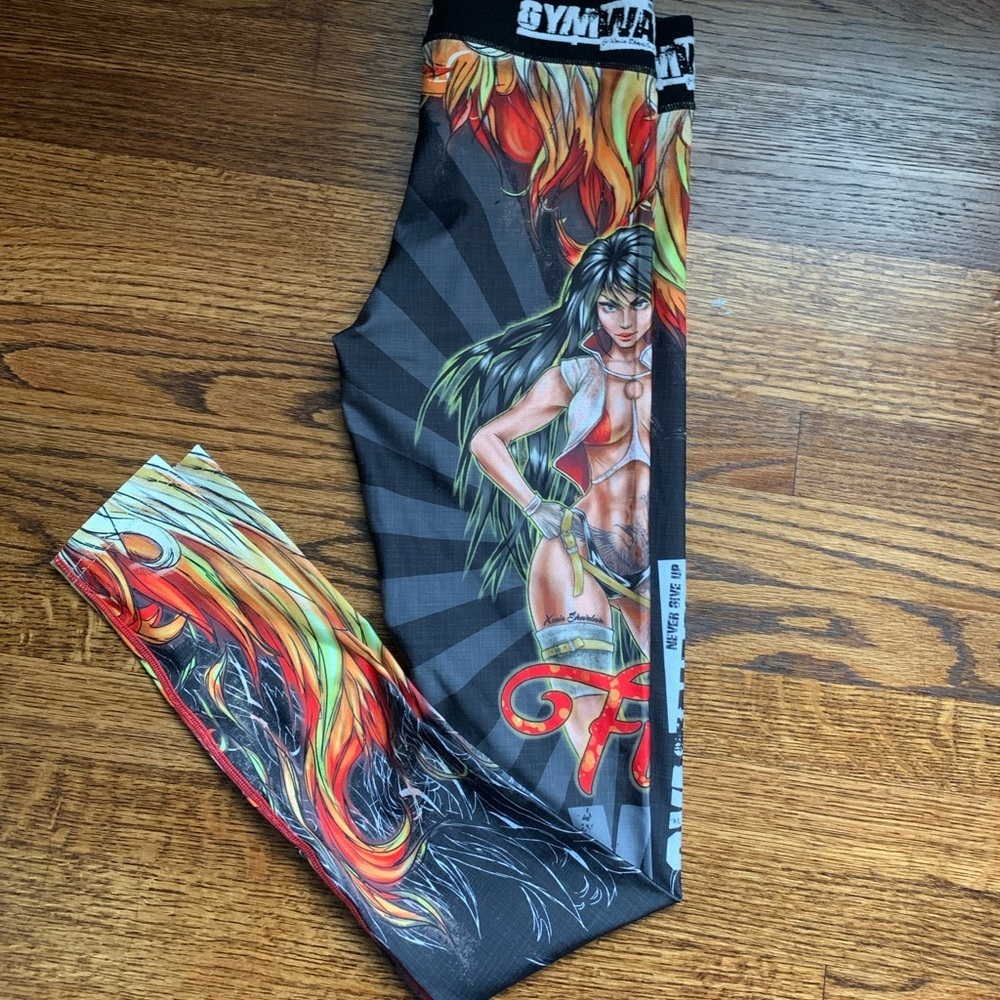 Limited Edition Gymwars compression full leggings - Picture 1 of 5